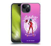 Head Case Designs sous Licence Officielle Miraculous Tales of Ladybug & Cat Noir Ladybug Graphiques Coque Dure pour l'arrière Compatible avec Apple iPhone 15