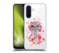 Head Case Designs sous Licence Officielle Monika Strigel Autruche Aztèque Animaux Et Fleurs 2 Coque en Gel [Protection de Qualité Militaire] Compatible avec Samsung Galaxy A26 5G