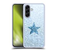Head Case Designs sous Licence Officielle Monika Strigel Bleu de Pluie étoile Pailleté Pastel Coque en Gel [Protection de Qualité Militaire] Compatible avec Samsung Galaxy A56 5G