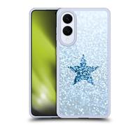Head Case Designs sous Licence Officielle Monika Strigel Bleu de Pluie étoile Pailleté Pastel Coque en Gel [Protection de Qualité Militaire] Compatible avec Samsung Galaxy S25 Edge