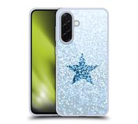 Head Case Designs sous Licence Officielle Monika Strigel Bleu de Pluie étoile Pailleté Pastel Coque en Gel [Protection de Qualité Militaire] Compatible avec Samsung Galaxy A36 5G