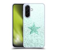 Head Case Designs sous Licence Officielle Monika Strigel Menthe Givré étoile Pailleté Pastel Coque en Gel [Protection de Qualité Militaire] Compatible avec Samsung Galaxy A36 5G