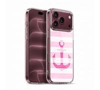Head Case Designs sous Licence Officielle Monika Strigel Rose Ancres Vintage Coque en Gel [Protection de Qualité Militaire] Compatible avec Apple iPhone 18 Pro Max Et Compatible avec MagSafe
