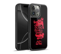 Head Case Designs sous Licence Officielle Monty Python Aucun Ne Passera Art oque en Gel renforcée [Protection de Qualité Militaire] Compatible avec Apple iPhone 16 Pro Max