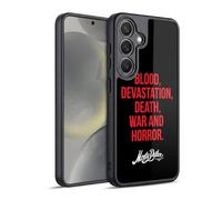 Head Case Designs sous Licence Officielle Monty Python Guerre De Mort De Dévastation De Sang Et Horreur Art oque en Gel renforcée [Qualité Militaire] Compatible avec Samsung Galaxy S24 5G