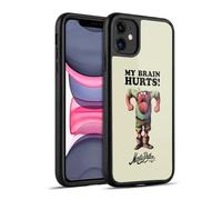 Head Case Designs sous Licence Officielle Monty Python My Brain Hurts Art oque en Gel renforcée [Protection de Qualité Militaire] Compatible avec Apple iPhone 11