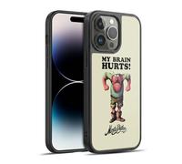 Head Case Designs sous Licence Officielle Monty Python My Brain Hurts Art oque en Gel renforcée [Protection de Qualité Militaire] Compatible avec Apple iPhone 14 Pro Max