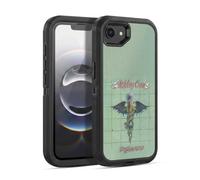 Head Case Designs sous Licence Officielle Motley Crue Dr. Feelgood Albums Étui Antichoc Ultra-Blindé Compatible avec Apple iPhone 16e / iPhone 17e
