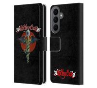 Head Case Designs sous Licence Officielle Motley Crue Dr. Feelgood Graphismes De Tournée Étui Portefeuille en Cuir Compatible avec Samsung Galaxy S26 Plus