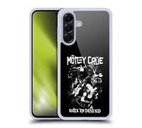 Head Case Designs sous Licence Officielle Motley Crue Knock 'Em Dead Graphismes De Tournée Coque en Gel [Protection de Qualité Militaire] Compatible avec Samsung Galaxy A56 5G