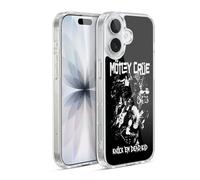 Head Case Designs sous Licence Officielle Motley Crue Knock 'Em Dead Graphismes De Tournée Coque en Gel [Protection de Qualité Militaire] Compatible avec Apple iPhone 17 Et Compatible avec MagSafe