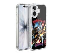 Head Case Designs sous Licence Officielle Motorhead Bomber Album Art Clé Coque en Gel [Protection de Qualité Militaire] Compatible avec Apple iPhone 17 Et Compatible avec MagSafe