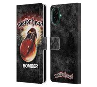 Head Case Designs sous Licence Officielle Motorhead Bomber Art Clé Étui Portefeuille en Cuir Compatible avec Samsung Galaxy A07