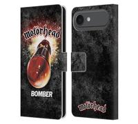 Head Case Designs sous Licence Officielle Motorhead Bomber Art Clé Étui Portefeuille en Cuir Compatible avec Apple iPhone 17 Air