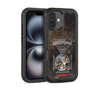 Head Case Designs sous Licence Officielle Motorhead Bomber Croix Art Clé Étui Antichoc Ultra-Blindé Compatible avec Apple iPhone 16