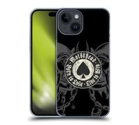 Head Case Designs sous Licence Officielle Motorhead Born to Lose Love to Win Graphiques Coque Dure pour l'arrière Compatible avec Apple iPhone 15