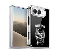 Head Case Designs sous Licence Officielle Motorhead Cochon De Guerre en Argent Graphiques Coque en Gel [Protection de Qualité Militaire] Compatible avec Apple iPhone Duo Et Compatible avec MagSafe