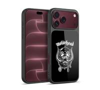 Head Case Designs sous Licence Officielle Motorhead Cochon De Guerre en Argent Graphiques Coque en Gel renforcée [Protection de Qualité Militaire] Compatible avec Apple iPhone 18 Pro Max