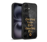 Head Case Designs sous Licence Officielle Motorhead Everything Louder Art oque en Gel renforcée [Protection de Qualité Militaire] Compatible avec Apple iPhone 16