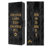 Head Case Designs sous Licence Officielle Motorhead Everything Louder Art Clé Étui Portefeuille en Cuir Compatible avec Samsung Galaxy S25 FE