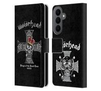 Head Case Designs sous Licence Officielle Motorhead Kings of The Road Tours Étui Portefeuille en Cuir Compatible avec Samsung Galaxy S26 Plus