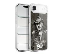 Head Case Designs sous Licence Officielle Motorhead Lemmy 50e Anniversaire Coque en Gel [Protection de Qualité Militaire] Compatible avec Apple iPhone 17 Air Et Compatible avec MagSafe