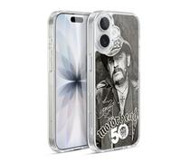 Head Case Designs sous Licence Officielle Motorhead Lemmy 50e Anniversaire Coque en Gel [Protection de Qualité Militaire] Compatible avec Apple iPhone 17 Et Compatible avec MagSafe