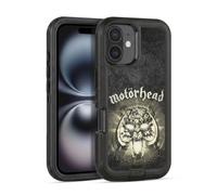 Head Case Designs sous Licence Officielle Motorhead Overkill Art Clé Étui Antichoc Ultra-Blindé Compatible avec Apple iPhone 16