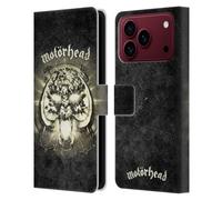 Head Case Designs sous Licence Officielle Motorhead Overkill Art Clé Étui Portefeuille en Cuir Compatible avec Apple iPhone 18 Pro Max