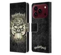 Head Case Designs sous Licence Officielle Motorhead Overkill Art Clé Étui Portefeuille en Cuir Compatible avec Apple iPhone 18 Pro