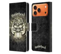 Head Case Designs sous Licence Officielle Motorhead Overkill Art Clé Étui Portefeuille en Cuir Compatible avec Apple iPhone 17 Pro Max