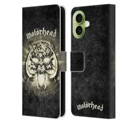 Head Case Designs sous Licence Officielle Motorhead Overkill Art Clé Étui Portefeuille en Cuir Compatible avec Apple iPhone 17