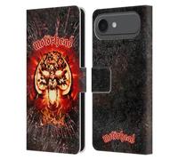 Head Case Designs sous Licence Officielle Motorhead Overkill Fame Art Clé Étui Portefeuille en Cuir Compatible avec Apple iPhone 17 Air