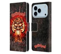 Head Case Designs sous Licence Officielle Motorhead Overkill Fame Art Clé Étui Portefeuille en Cuir Compatible avec Apple iPhone 17 Pro