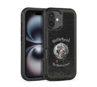 Head Case Designs sous Licence Officielle Motorhead The World is Yours Couvertures D'Album Étui Antichoc Ultra-Blindé Compatible avec Apple iPhone 16