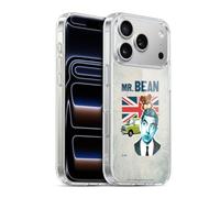 Head Case Designs sous Licence Officielle Mr. Bean avec Teddy Art de Londres Coque en Gel [Protection de Qualité Militaire] Compatible avec Apple iPhone 17 Pro Et avec MagSafe