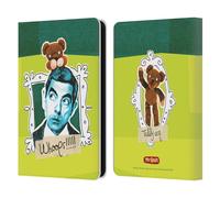 Head Case Designs sous Licence Officielle Mr. Bean avec Teddy Dessin Gribouillé Étui Portefeuille en Cuir Compatible avec Amazon Kindle 11th Gen 6in 2022