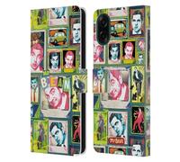 Head Case Designs sous Licence Officielle Mr. Bean Collage Art Graphique Étui Portefeuille en Cuir Compatible avec Samsung Galaxy A07