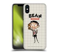 Head Case Designs sous Licence Officielle Mr. Bean: La Série Animée avec Teddy Art Graphique Coque Dure pour l'arrière Compatible avec Apple iPhone X/iPhone XS