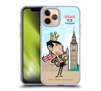 Head Case Designs sous Licence Officielle Mr. Bean: La Série Animée Bean à Londres Art Graphique Coque en Gel [Qualité Militaire] Compatible avec Apple iPhone 11 Pro Et Compatible avec MagSafe