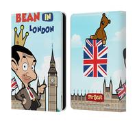Head Case Designs sous Licence Officielle Mr. Bean: La Série Animée Bean à Londres Art Graphique Étui Portefeuille en Cuir Compatible avec Amazon Kindle 11th Gen 6in 2022