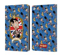 Head Case Designs sous Licence Officielle Mr. Bean: La Série Animée Bean Royal Art Graphique Étui Portefeuille en Cuir Compatible avec Apple iPad Air 2 (2014)