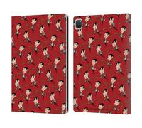 Head Case Designs sous Licence Officielle Mr. Bean: La Série Animée Motif Teddy Art Graphique Étui Portefeuille en Cuir Compatible avec Apple iPad Pro 12.9 2020/2021/2022