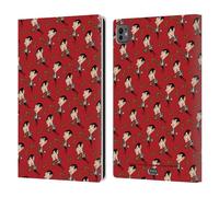 Head Case Designs sous Licence Officielle Mr. Bean: La Série Animée Motif Teddy Art Graphique Étui Portefeuille en Cuir Compatible avec Apple iPad Pro 11 M4 2024