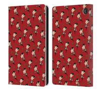 Head Case Designs sous Licence Officielle Mr. Bean: La Série Animée Motif Teddy Art Graphique Étui Portefeuille en Cuir Compatible avec Amazon Fire 7 2022