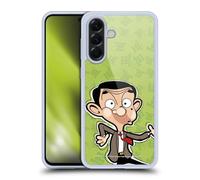 Head Case Designs sous Licence Officielle Mr. Bean: La Série Animée Visage Art Graphique Coque en Gel [Protection de Qualité Militaire] Compatible avec Samsung Galaxy A56 5G
