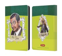 Head Case Designs sous Licence Officielle Mr. Bean Portrait Dessin Gribouillé Étui Portefeuille en Cuir Compatible avec Amazon Kindle 11th Gen 6in 2022