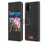 Head Case Designs sous Licence Officielle Mr. Bean Vélo Art Graphique Étui Portefeuille en Cuir Compatible avec Samsung Galaxy A07