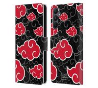 Head Case Designs sous Licence Officielle Naruto Shippuden Akatsuki Iconique Étui Portefeuille en Cuir Compatible avec Samsung Galaxy A05s