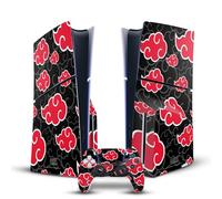 Head Case Designs sous Licence Officielle Naruto Shippuden Akatsuki Iconique Vinyle Autocollant De Jeu Peau Compatible avec Sony PlayStation 5 PS5 Slim Disc Edition Console & DualSense Controller